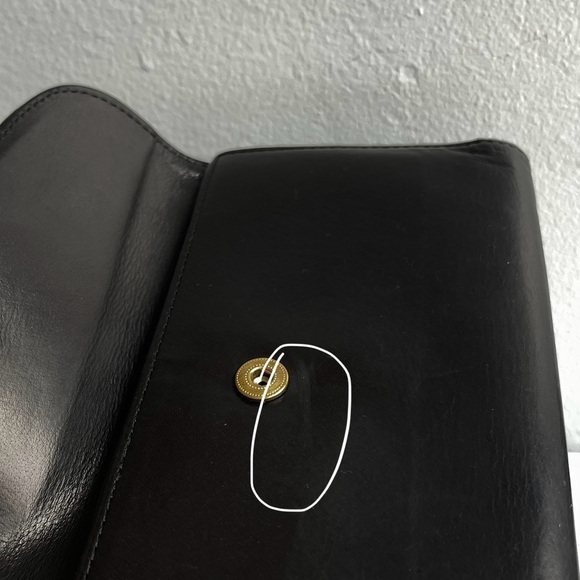 Vintage Coach Black Leather Legacy Wallet - Picture 13 of 14